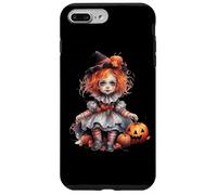 Halloween Pumpkin Doll Cute Spooky Witch Custodia per iPhone 7 Plus/8 Plus