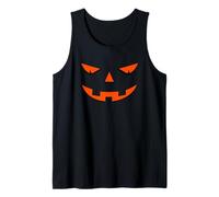 Halloween Pumpkin Face Jack-O-Lantern Canotta
