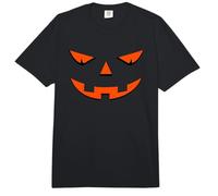 Halloween Pumpkin Face Jack-O-Lantern Comfort Colors Adult Heavyweight T-Shirt