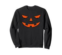 Halloween Pumpkin Face Jack-O-Lantern Felpa