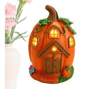 Halloween Pumpkin House LED Night Light Tabletop Seasonal Decoration