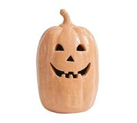 Halloween Pumpkin Lantern Resin Handmade Light Autumn Tabletop Decor