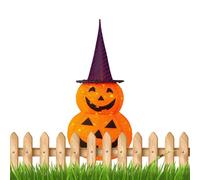 Halloween Pumpkin Light, Battery-Operated LED Pumpkin Lamp, Festive Top Hat Decor, with 8 Lighting Modes Portable Design, for Thanksgiving, Fall Bedroom, Yard, Indoor Party