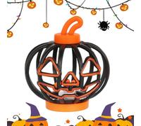 Halloween Pumpkin Light, Vintage Spooky Fall Lantern, Vintage Small Hollow