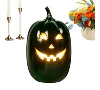 Halloween Pumpkin Lights Hollow Spooky Funny Warm Glow Indoor Room Decorati