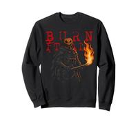 Halloween Pumpkin Ops Burn It all Zucca Militare Felpa