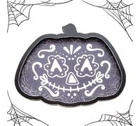Halloween Pumpkin Plate - Modello stagionale Offerta Pumpkien Salumi Board | Alimenti alimentari Party Paper | Tavole di aperitivi Halloaween Pumpkins per tavoli Halloeween Capes