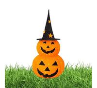 Halloween Pumpkin - Pumpkin Lamp with Black Top Hat | Halloween light | Thanksgiving Fall Decorations LED Light with 8 Modes | Seasonal Atmosphere Lamp for Bedroom Porch Patio Garden Yard Party