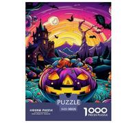 Halloween Pumpkin1000 Pieces Jigsaw Puzzles for Adults And Kids Family Game Festive CarnivalChallenging Home Decors Great Gift Idea38x26cm/1000pcs
