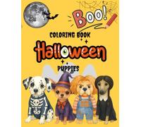 Halloween Puppies: Coloring Book