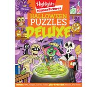 Halloween Puzzles Deluxe (Tascabile) Highlights Hidden Pictures
