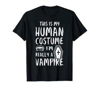 Halloween Questo è Il Mio Costume Umano Sono Davvero Un Vampiro Maglietta
