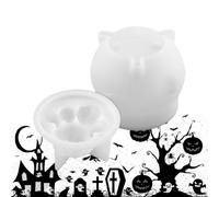 Halloween Resin Mold - Pumpkin Crucible | Silicone Storage Box Casting Mold