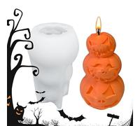 Halloween Resin Molds, Spooky Silicone Soap Moulds for Epoxy Resin and Plaster Casting, Easy Release Crafting Tools for Soaps Making, Aromatherapy, Halloween Art Projects, Decorations