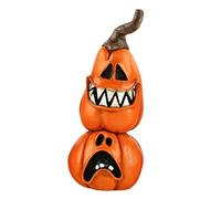 Halloween Resin Sculpture - Horror Ghost Cat Figurine, Spooky Pumpkin Witch Statua | Creative Resin Model With Fine Crafted Feature, Haunted Centerpiece Table Decor For Party Indoor Holiday
