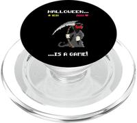 Halloween Retro Arcade Gioco Triste Mietitore PopSockets PopGrip per MagSafe