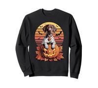 Halloween Retro German Shorthaired Pointer Dog GSP Felpa