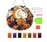 Halloween Rhinestone Art Kit And Rainbow Maker - Decorative Diamond Gem Pai