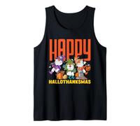 Halloween Ringraziamento Natale Felice HalloThank mas Gnomes Canotta