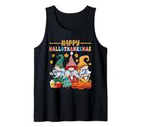 Halloween Ringraziamento Natale Felice HalloThank mas Gnomes Canotta