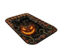 Halloween Rug, Gothic Carpet, Soft Floor Mat, Dark Illusion, Home Decor