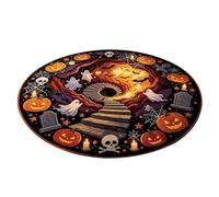 Halloween Rug - Halloween Doormat | 60x60cm Optical Illusion Design