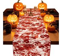 Halloween Runners for Tables , 71x12 Inch Bloody Realistic Fall Decor