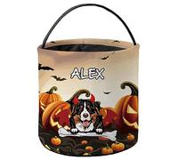 Halloween Sacchetto di Zucca Bernese Mountain Dog Borse Zucche Compleanni