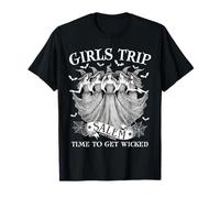 Halloween Salem 1692 Girls Trip Salem Time To Get Wicked Maglietta
