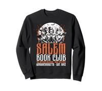 Halloween Salem Club del Libro Strega Spettrale Stagione Felpa