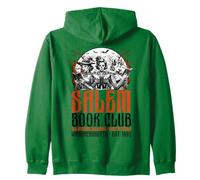 Halloween Salem Club del Libro Strega Spettrale Stagione Felpa con Cappuccio