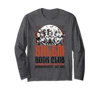 Halloween Salem Club del Libro Strega Spettrale Stagione Maglia a Manica