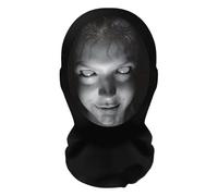 Halloween Scary Face Cover - Mesh Stage Performance Cosplay Headgear | Halloween Face Cover | Mesh Stage Performance Cosplay Headgear | Ghost Print Full Face Cover | For Women Men Performers
