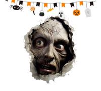 Halloween Scary Wall Stickers Breaking the Wall Decals Scary