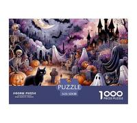Halloween Scene Pezzi Struttura Solida Perfetto Per Rafforzare Capacità Di Problem Solving E Godersi Il Tempo Libero 52x38cm/1000pcs