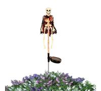 Halloween Scheletri Da Esterno Insegna Luminosa A Forma Di Osso Umano Finto | Decorazioni Da Prato Per Halloween per Bordo Strada, Arbusti, Cortile, Sentiero, Festa, Garage, Cimitero e Giardino