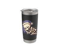 Halloween scheletro ad Bicchiere termico in acciaio inox doppia parete