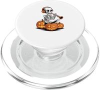 Halloween Scheletro Clarinetto Clarinettista PopSockets PopGrip per MagSafe