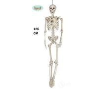 HALLOWEEN SCHELETRO DECORATIVO APPENDIBILE GRANDEZZA NATURALE 160 CM 26044
