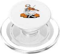 Halloween Scheletro Viola Violino Violista PopSockets PopGrip per MagSafe