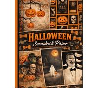 Halloween Scrapbook Paper: Double-Sided Sheets - 8.5" x 11" Forest Designs for Junk Journaling, Scrapbooking, Decoupage, Collage, Card Making & Mixed