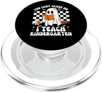Halloween Scuola materna Insegnante Divertente Fantasma Lettura Libro Autunno PopSockets PopGrip per MagSafe