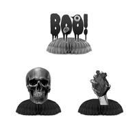 Halloween Set di stoviglie usa e getta Orrore Stampe di Mano Insanguinate Tazze Tovaglioli Festa di Halloween Forniture per la Decorazione della Tavola della Casa