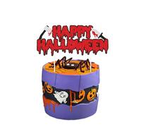 Halloween Set di stoviglie usa e getta Orrore Stampe di Mano Insanguinate Tazze Tovaglioli Festa di Halloween Forniture per la Decorazione della Tavola della Casa