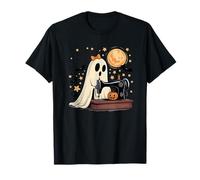 Halloween Sewing Witchy Stitch Haunted Needlecraft Maglietta