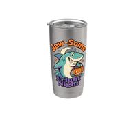 Halloween Shark - Jaw-Some Paura Notte Bicchiere termico in acciaio inox doppia parete