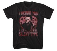 Halloween - Silent Type - American Classics - T-Shirt Nera Unisex Manica Corta