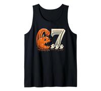 Halloween Six Seven 6 7 Meme Jack O Lanterna 6-7 Zucca Canotta