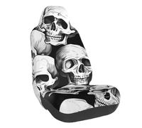 Halloween Skeleton Car Seat Cover Cranio Fantasmi Elastico Auto Seat Protector Universale Fit Veicolo Berlina SUV Camion