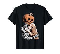Halloween Skeleton English Cocker Spaniel Maglietta